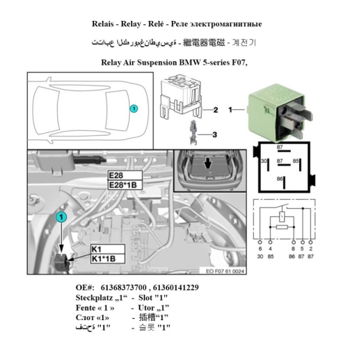MIESSLER AUTOMOTIVE Kompressor, Druckluftanlage Luftfederung LV0L-M202-FBMW