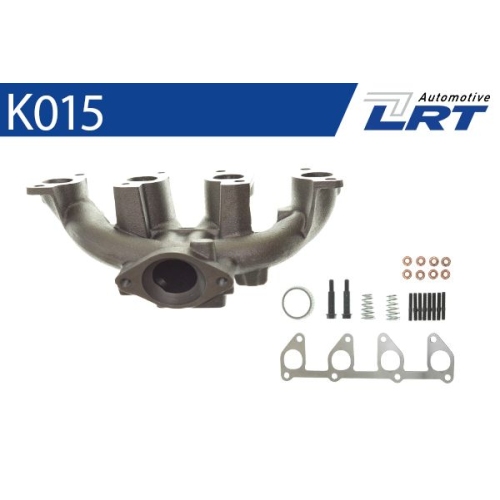 1 Manifold, exhaust system LRT K015 OPEL