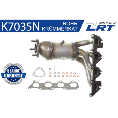 1 Manifold Catalytic Converter LRT K7035N SEAT SKODA VW