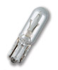 Incandescent lightbulb OSRAM 1.2W / 24V Socket Version: W2x4.6d (2741)
