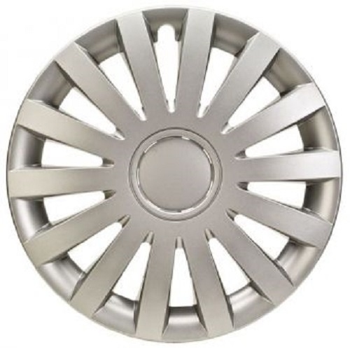 ALBRECHT Wheel cover WIND 16 inch 1 piece Silver Matt Premium Design 09276