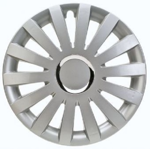 ALBRECHT Wheel cover wheel cap SAIL Plus 15 inch 1 piece silver premium design 49205
