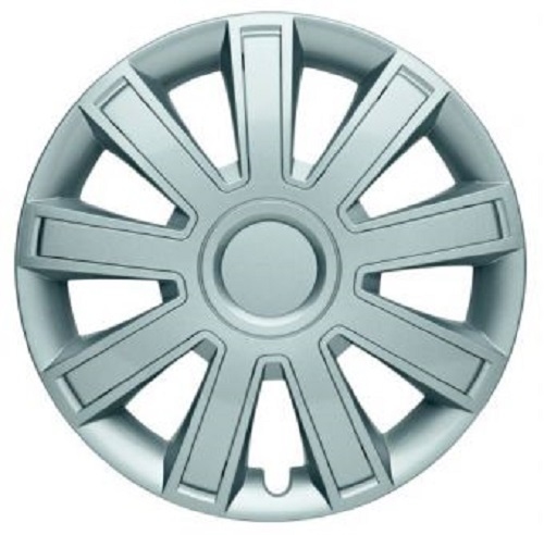 ALBRECHT Wheel cover hub cap ARROW NYLON LUX 16 inch 1 piece Silver Master Line 39446