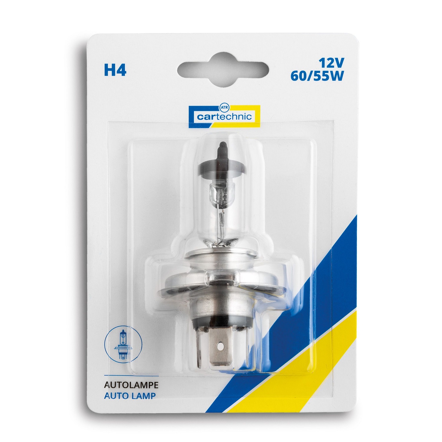 CARTECHNIC Bulb Headlight bulb H4 12 Volt 60/55 Watt Blister 40 27289 00587 4