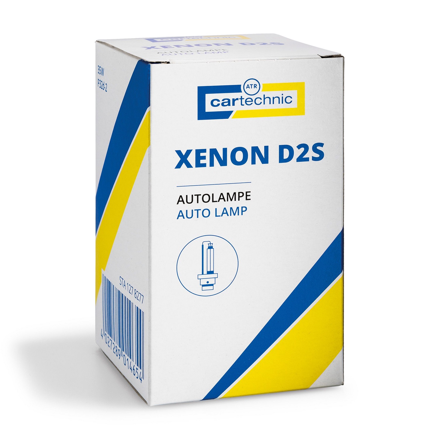 CARTECHNIC Gas discharge lamp D2S Xenon 85 Volt 35 Watt P32d-2 40 27289 01465 4