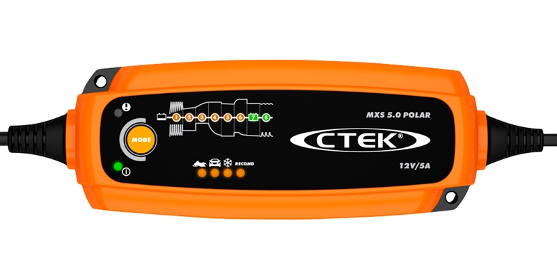 CTEK Batterieladegerät 12V 5A AUTO SCHNEEMOBIL LADEERAHLTUNGSGERÄT MXS 5.0 POLAR