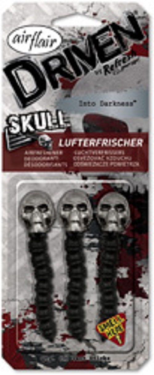 KAUFMANN ACCESSORIES Lufterfrischer Duftbaum Auto-Duft Skull Into Darkness AZLUF667