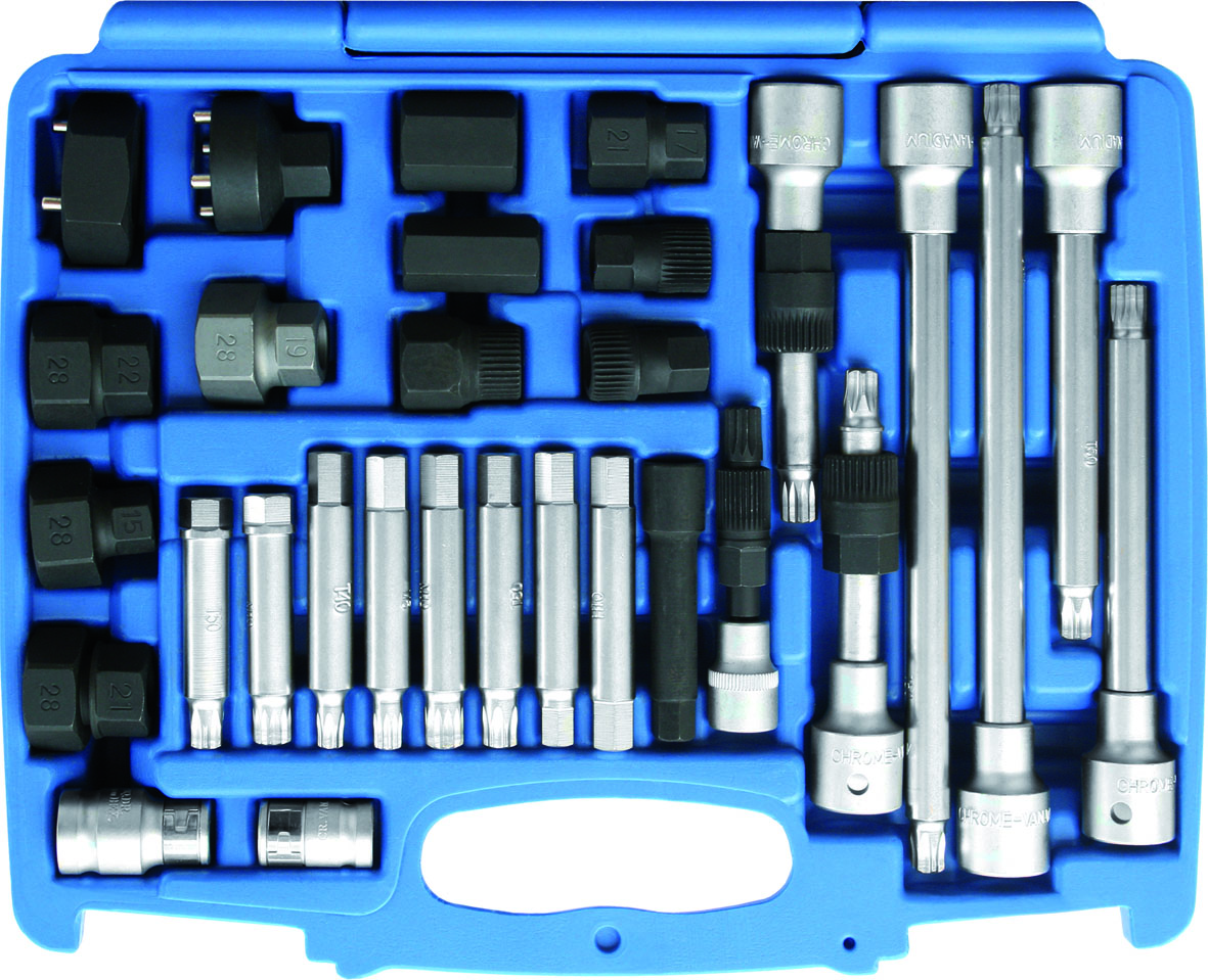 Alternator wrench set, 30 pcs. KUNZER (7LMS30)