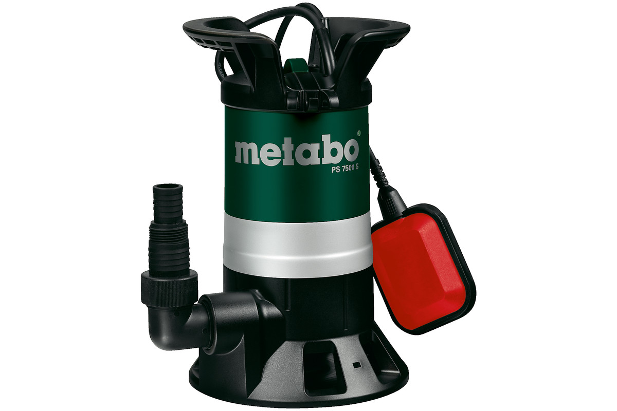 METABO Dirty water submersible pump PS 7500 S (0250750000) in box 0250750000