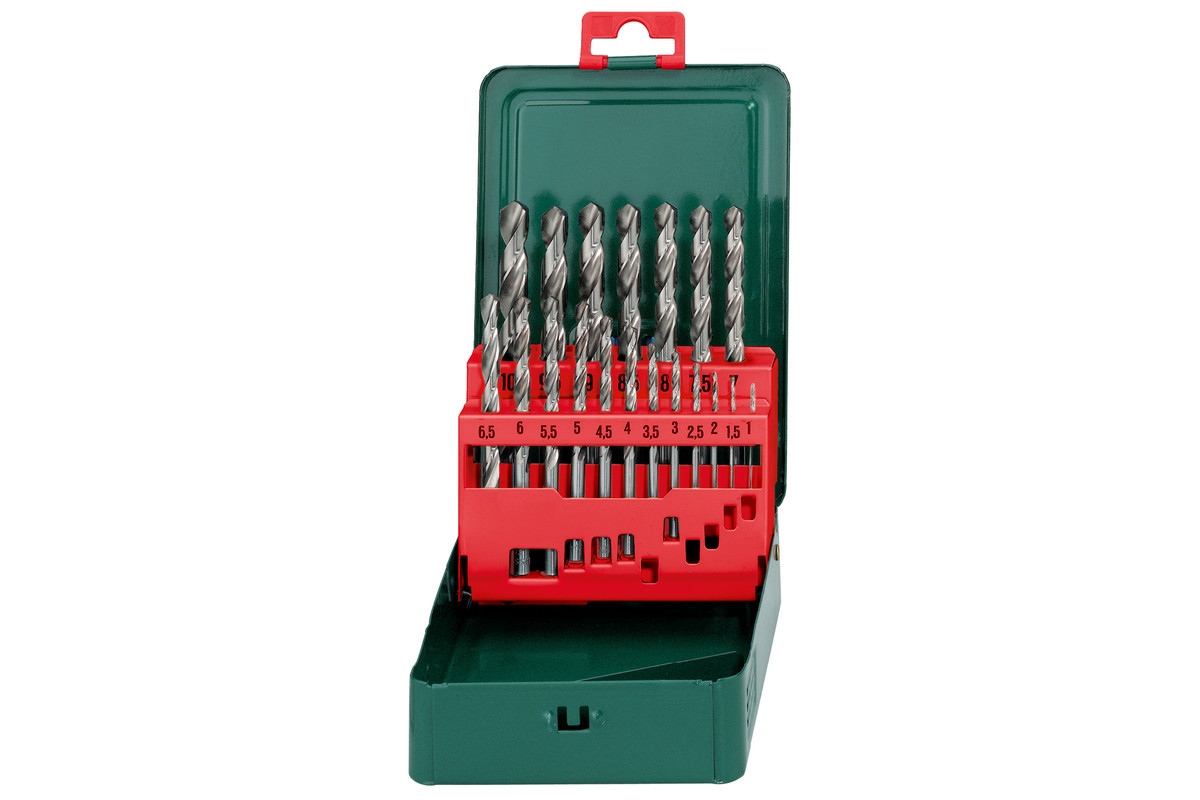 METABO HSS-G-drill Case, "SP", 19-pieces (627153000) 627153000