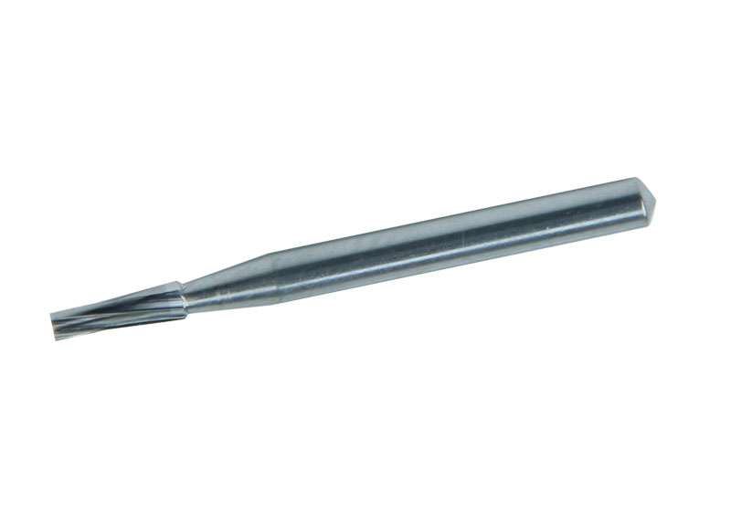 PROGLASS Carbide drill, conical Ø 1.0 mm, flat tip, single KMB-105-1