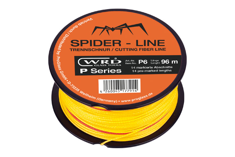 PROGLASS Spider cutting cord P6, 96 m, 14 marked sections at 6.85 m P6