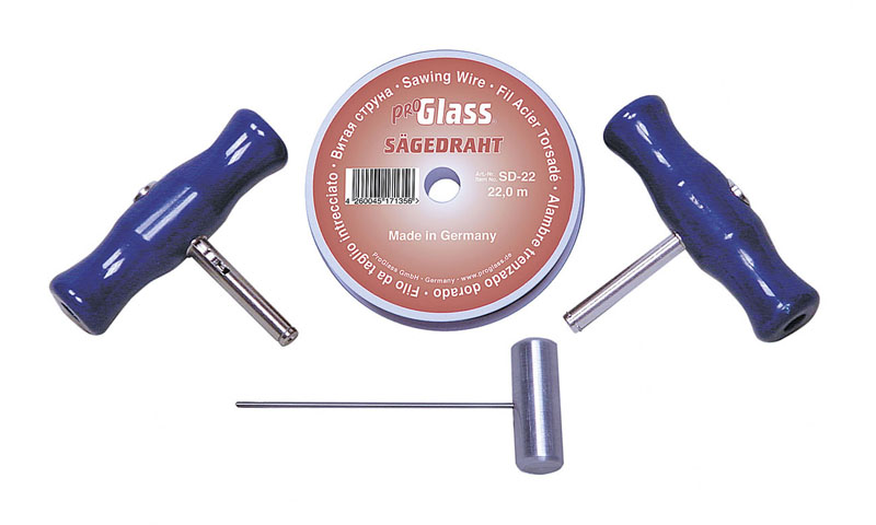 PROGLASS ProGlass Wire Cutting Kit SDK with saw wire, 4-piece SDK-202