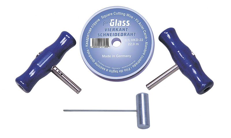 PROGLASS ProGlass Wire Cutting Kit VKS with cutting wire, 4-piece VKS-202