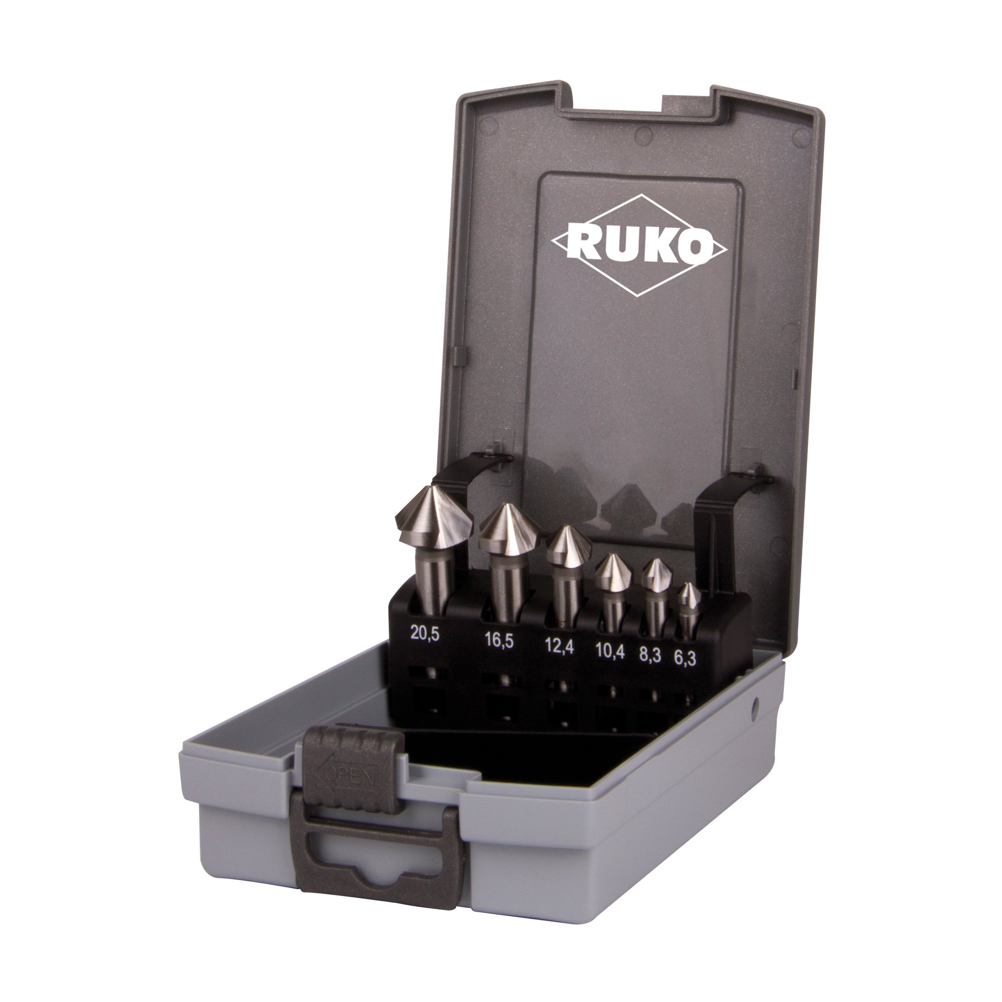 RUKO Taper and deburring countersinker-set DIN 335 102152RO