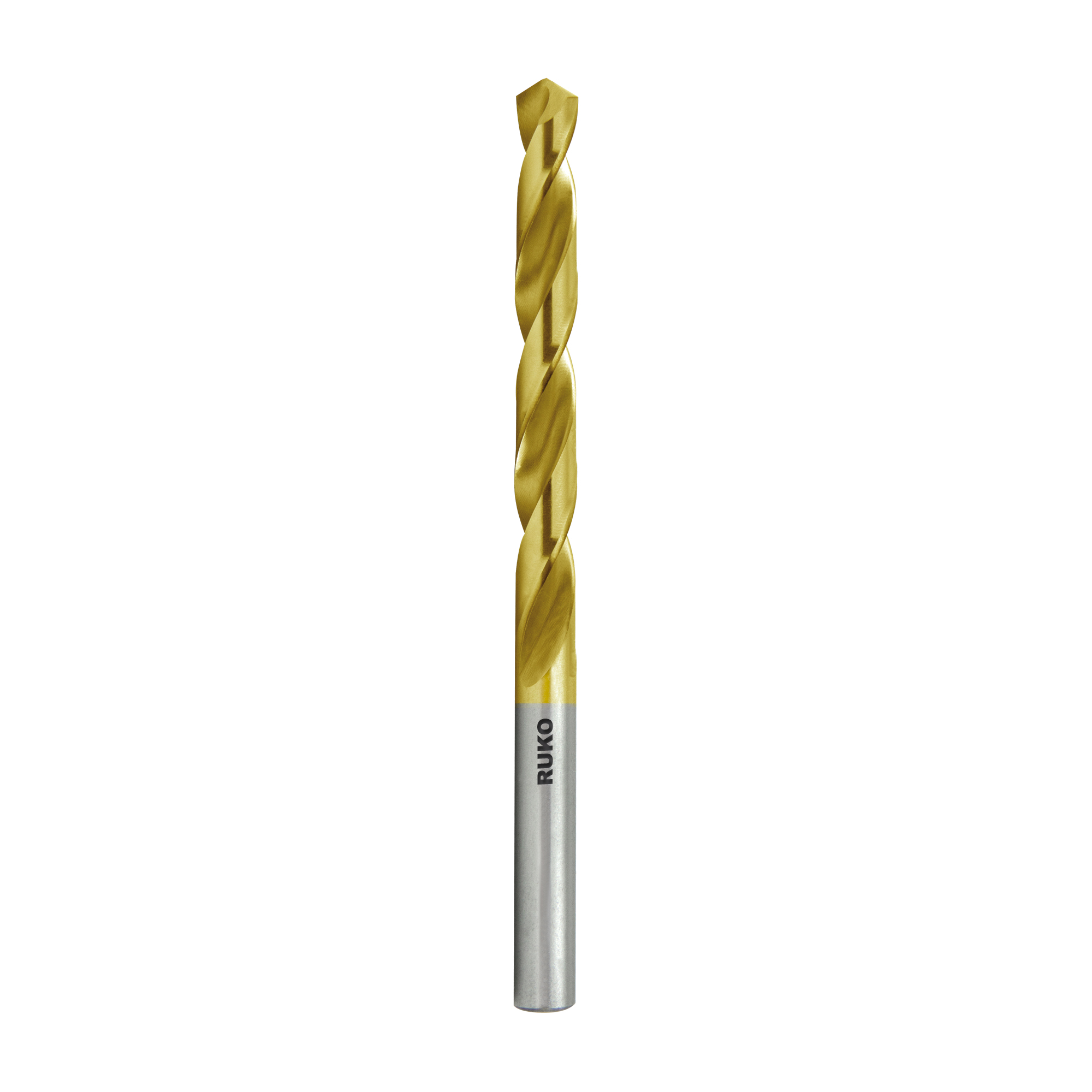 RUKO Twist drill DIN 338 type N HSS G TiN 250010T