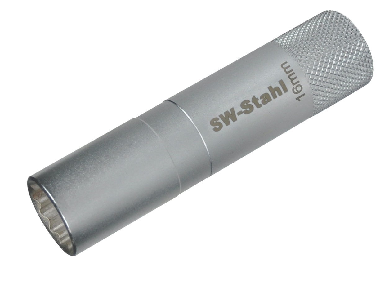 SWSTAHL Special spanner socket, 3/8 inch, 16 mm 03146L