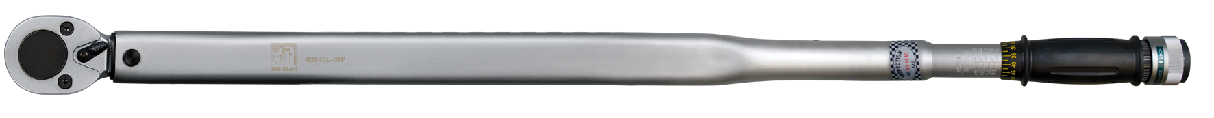 SWSTAHL Torque wrench, 3/4 inch, 100-500 Nm 03940L-IMP