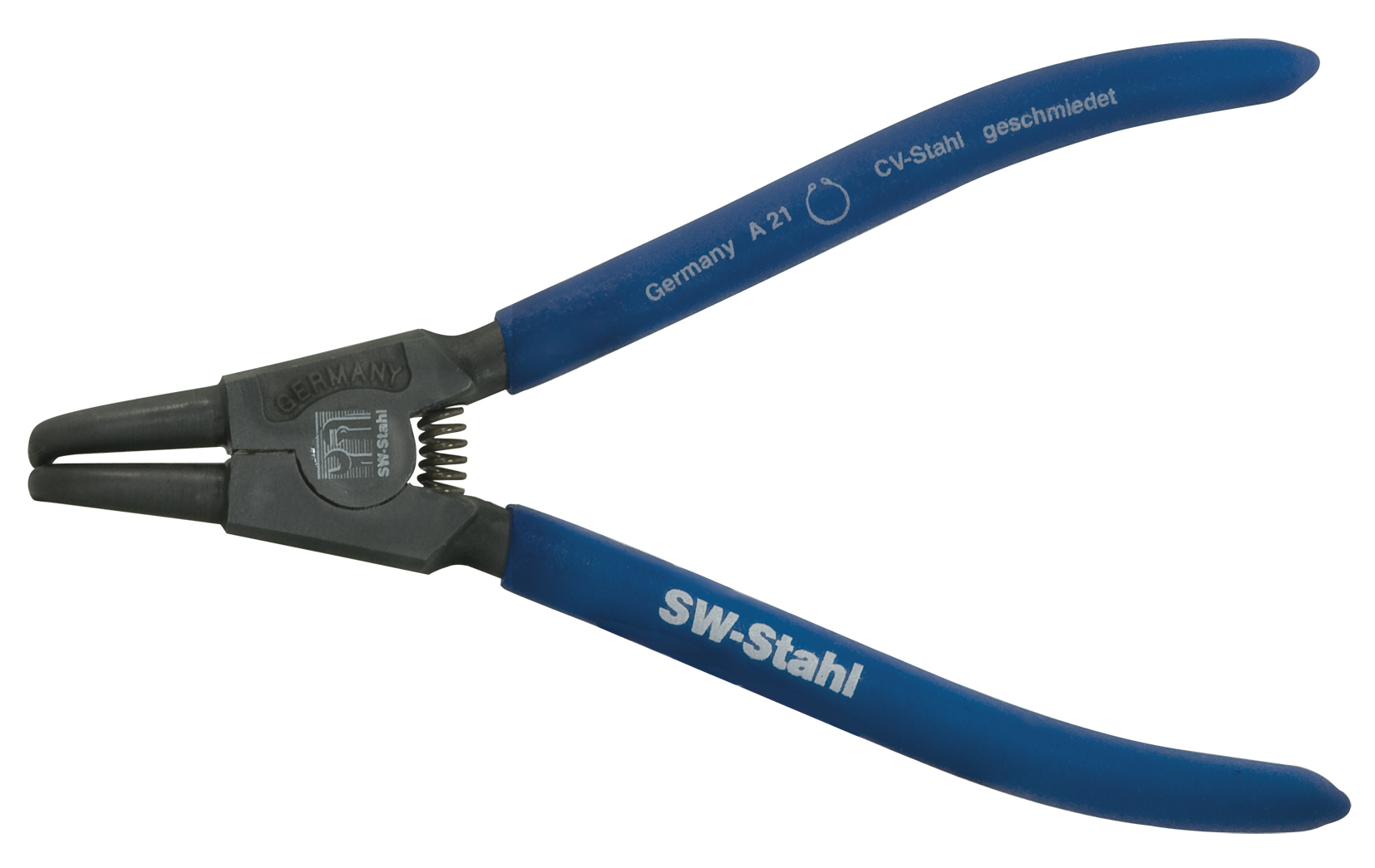 SWSTAHL Circlip pliers, inner, bent, 175 mm 41402L