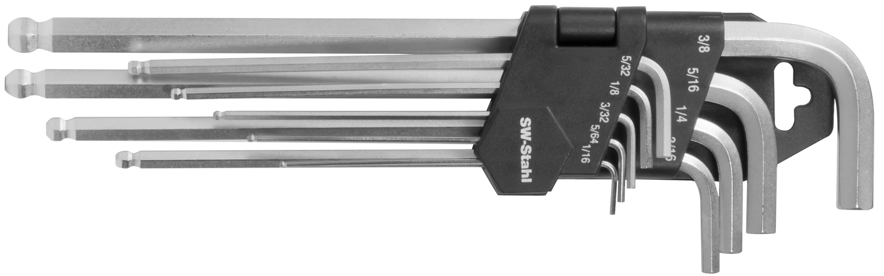 SWSTAHL Allen key set, 1/16 inch - 3/8 inch S21-205