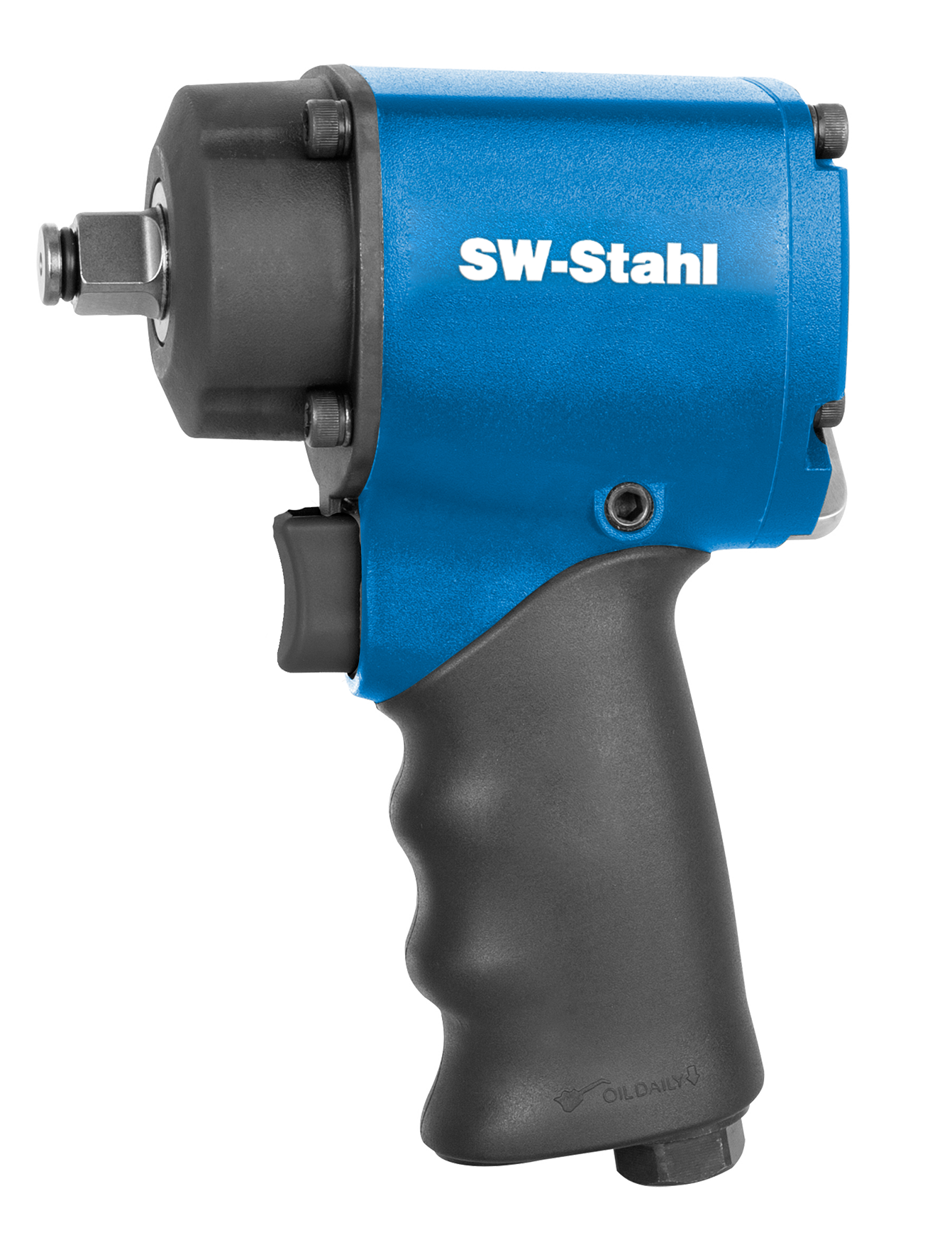 SWSTAHL Pneumatic stubby impact wrench, 1/2 inch, 1.300 Nm S3284